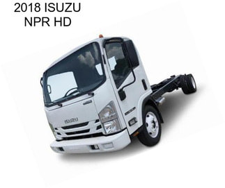 2018 ISUZU NPR HD