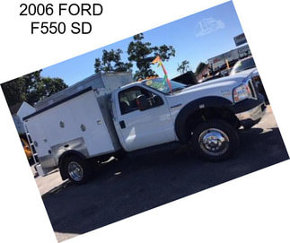 2006 FORD F550 SD