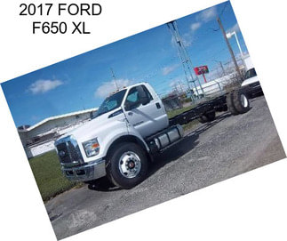 2017 FORD F650 XL