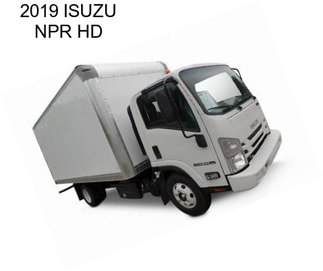 2019 ISUZU NPR HD