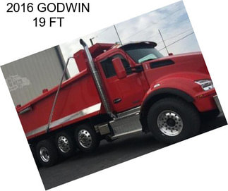 2016 GODWIN 19 FT