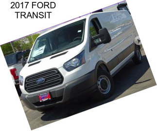 2017 FORD TRANSIT