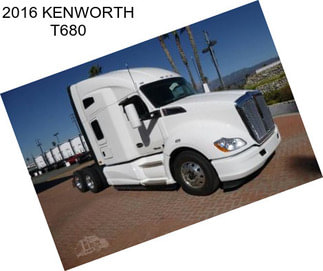 2016 KENWORTH T680