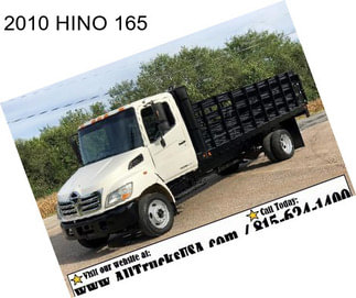 2010 HINO 165