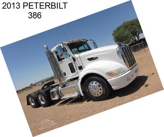 2013 PETERBILT 386