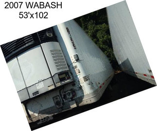 2007 WABASH 53\'x102\