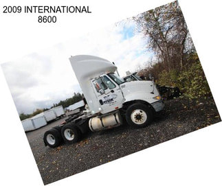 2009 INTERNATIONAL 8600