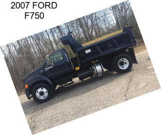 2007 FORD F750