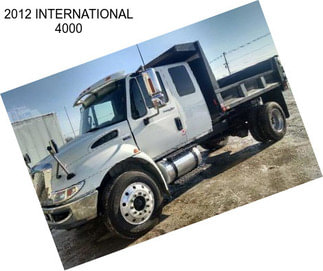 2012 INTERNATIONAL 4000