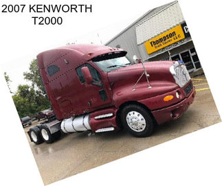 2007 KENWORTH T2000