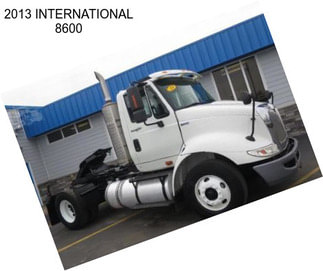 2013 INTERNATIONAL 8600