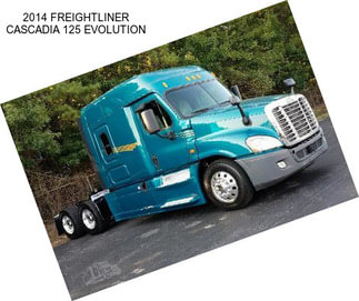 2014 FREIGHTLINER CASCADIA 125 EVOLUTION