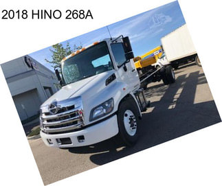 2018 HINO 268A