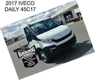 2017 IVECO DAILY 45C17