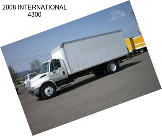 2008 INTERNATIONAL 4300