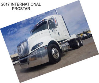 2017 INTERNATIONAL PROSTAR