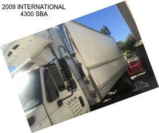 2009 INTERNATIONAL 4300 SBA