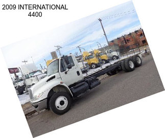 2009 INTERNATIONAL 4400