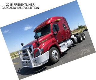 2015 FREIGHTLINER CASCADIA 125 EVOLUTION