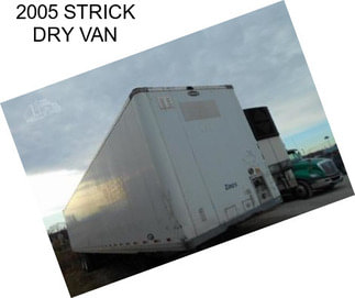 2005 STRICK DRY VAN