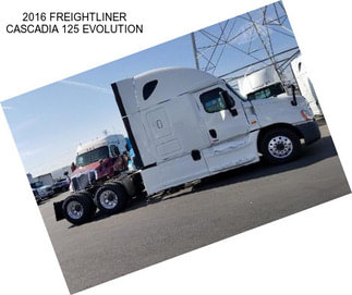 2016 FREIGHTLINER CASCADIA 125 EVOLUTION