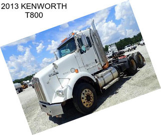 2013 KENWORTH T800