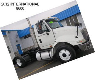 2012 INTERNATIONAL 8600