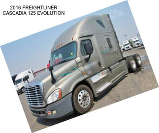 2016 FREIGHTLINER CASCADIA 125 EVOLUTION