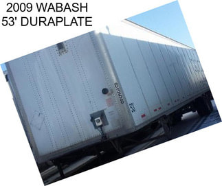 2009 WABASH 53\' DURAPLATE