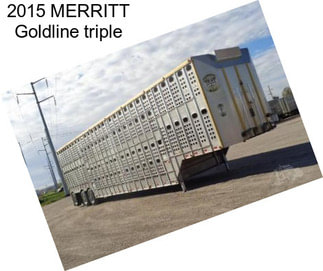 2015 MERRITT Goldline triple