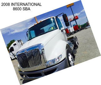 2008 INTERNATIONAL 8600 SBA