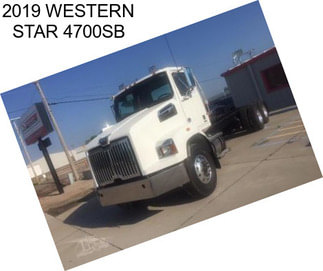 2019 WESTERN STAR 4700SB