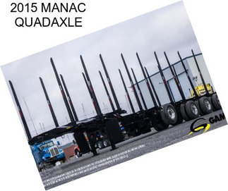 2015 MANAC QUADAXLE