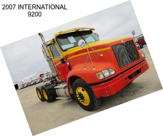 2007 INTERNATIONAL 9200