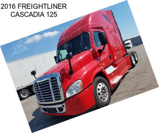 2016 FREIGHTLINER CASCADIA 125