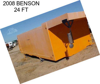 2008 BENSON 24 FT