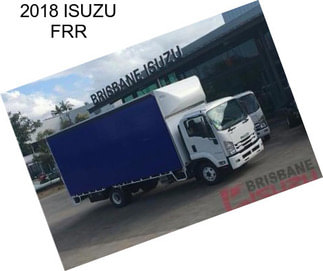 2018 ISUZU FRR