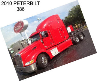 2010 PETERBILT 386