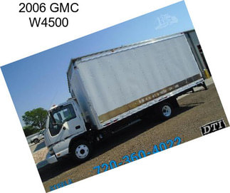 2006 GMC W4500