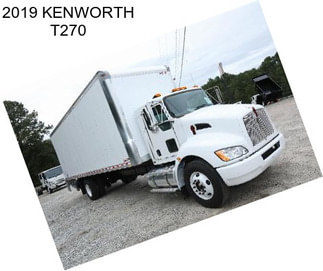 2019 KENWORTH T270