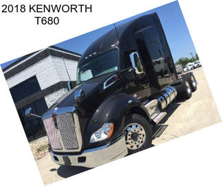 2018 KENWORTH T680