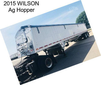 2015 WILSON Ag Hopper