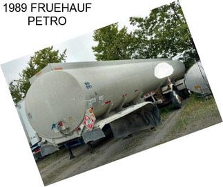 1989 FRUEHAUF PETRO