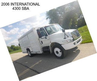 2006 INTERNATIONAL 4300 SBA