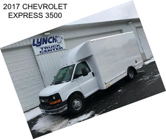 2017 CHEVROLET EXPRESS 3500