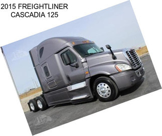 2015 FREIGHTLINER CASCADIA 125