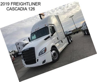 2019 FREIGHTLINER CASCADIA 126