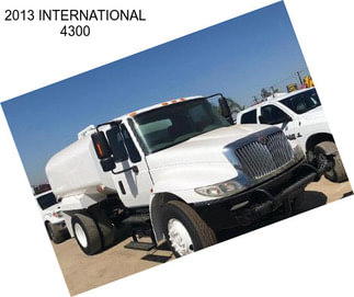 2013 INTERNATIONAL 4300