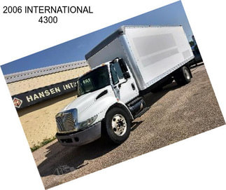 2006 INTERNATIONAL 4300