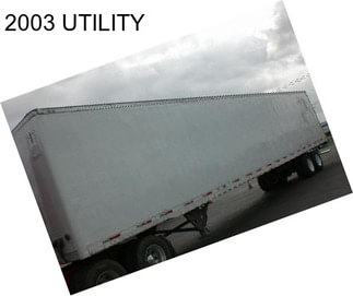 2003 UTILITY